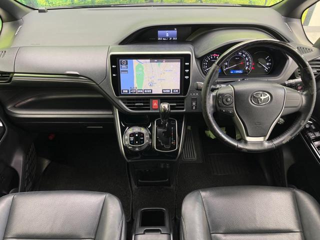 エスクァイア Gi フリップダウンモニター 両側電動スライドドア 純正10.5インチナビ 衝突軽減 バックカメラ 禁煙車 ETC ドラレコ Bluetooth フルセグ 合皮シート LEDヘッド シートヒーター(2枚目)