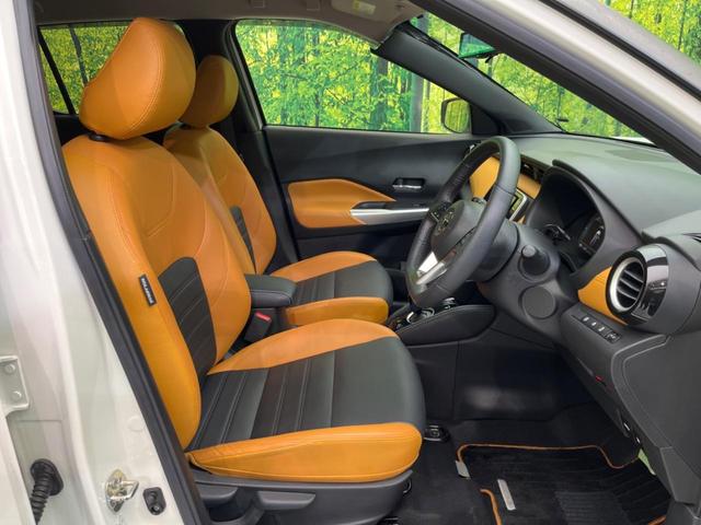 キックス X ツートーンインテリアエディション SDナビ 全周囲カメラ 衝突警報装置 レーダークルーズコントロール 禁煙車 合皮シート シートヒーター ドライブレコーダー コーナーセンサー レーンキープ スマートキー LEDヘッドライト(8枚目)