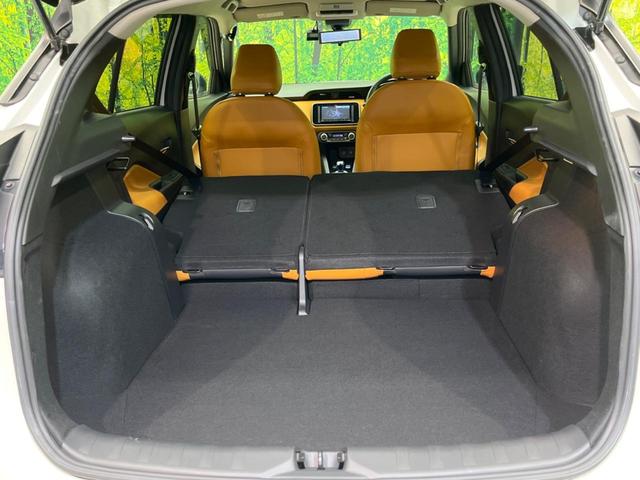 キックス X ツートーンインテリアエディション SDナビ 全周囲カメラ 衝突警報装置 レーダークルーズコントロール 禁煙車 合皮シート シートヒーター ドライブレコーダー コーナーセンサー レーンキープ スマートキー LEDヘッドライト(35枚目)