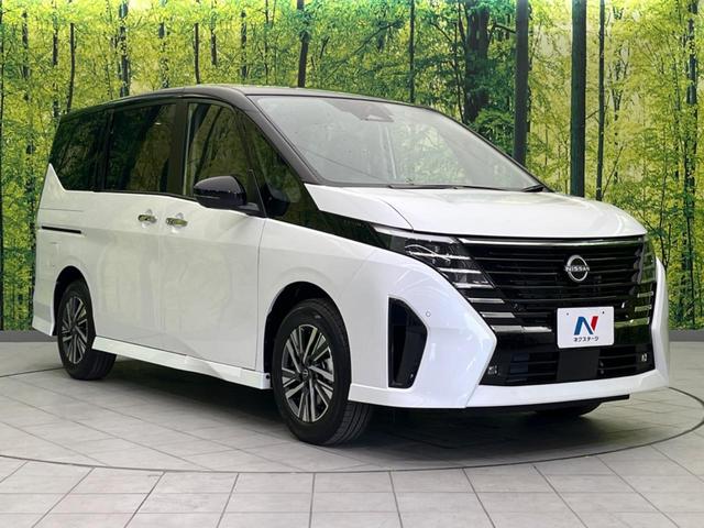 セレナ ハイウェイスターV 登録済未使用車 両側電動スライドドア 純正ナビ 全周囲カメラ 衝突軽減装置 プロパイロット コーナーセンサー レーンキープ スマートキー LEDヘッド ETC オートマチックハイビーム(17枚目)