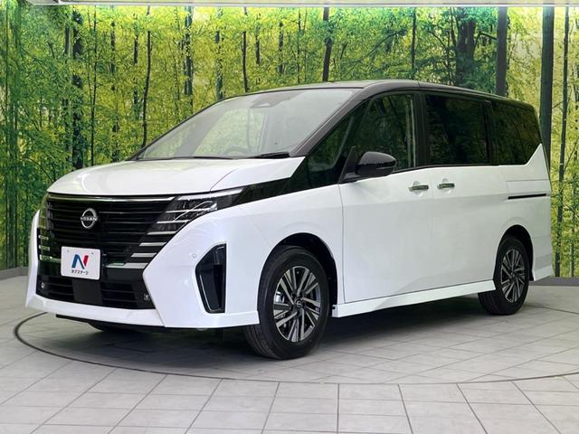 セレナ ハイウェイスターV 登録済未使用車 両側電動スライドドア 純正ナビ 全周囲カメラ 衝突軽減装置 プロパイロット コーナーセンサー レーンキープ スマートキー LEDヘッド ETC オートマチックハイビーム(25枚目)