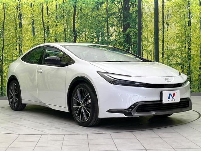 プリウス Z サイド・バックカメラ 衝突被害軽減システム 禁煙車 電動リアゲート ハーフレザーシート 前席シートエアコン パワーシート コーナーセンサー スマートキー LEDヘッド ビルトインETC(16枚目)