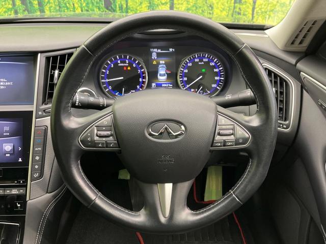 スカイライン 350GT ハイブリッド タイプP BOSEサウンド 衝突軽減装置 禁煙車 純正ナビ 全周囲カメラ レーダークルーズ ETC Bluetooth フルセグ 黒革シート パワーシート シートヒーター LEDヘッドライト LEDフォグ(11枚目)