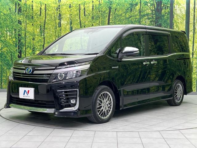 ヴォクシー ハイブリッドＺＳ　煌ＩＩ　両側電動ドア　１１型ナビ　後席モニター　ＥＴＣ　禁煙車　バックカメラ　衝突軽減　スマートキー　ＬＥＤヘッド　純正１６インチアルミ　オートハイビーム　車線逸脱警報　オートライト（27枚目）