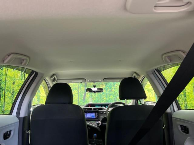 アクア S SDナビ バックカメラ 禁煙車 ETC Bluetooth再生 ドラレコ フルセグ スマートキー LEDヘッドライト オートライト オートエアコン CD/DVD再生(33枚目)