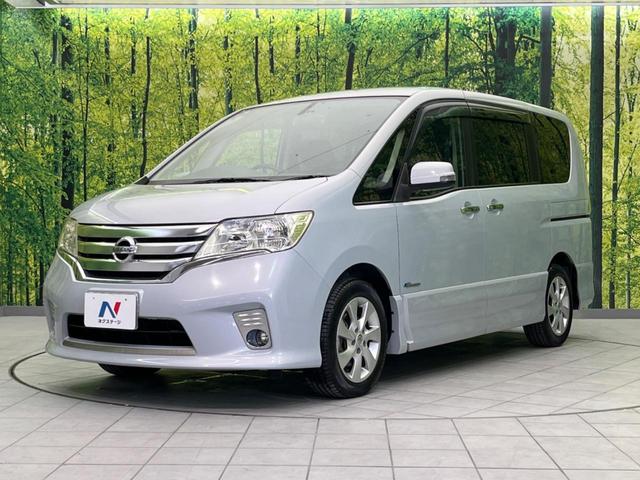 セレナ ハイウェイスター S-ハイブリッド Vセレクション 両側電動スライドドア 後席モニター 純正8インチSDナビ バックカメラ 禁煙車 ETC Bluetooth再生 ドライブレコーダー CD/DVD再生 HIDヘッドライト(27枚目)