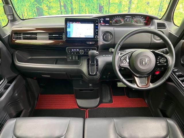 N-BOXカスタム L・ターボコーディネートスタイル 両側電動ドア 純正8型ナビ 衝突被害軽減 禁煙車 レーダークルーズ バックカメラ ドラレコ コーナーセンサー スマートキー LEDヘッド ETC 純正15インチアルミ オートハイビーム 車線逸脱警報(2枚目)