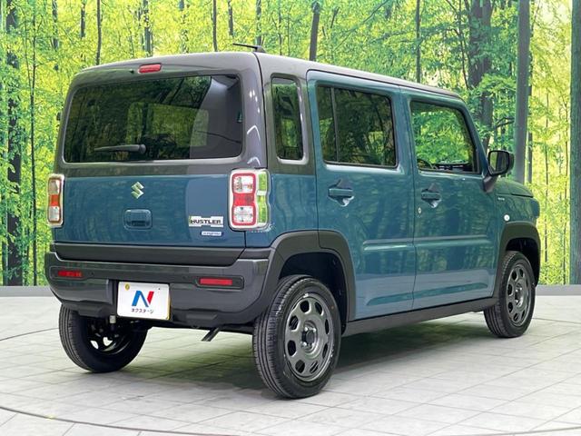 ハスラー ハイブリッドＧ　届出済未使用車　衝突軽減装置　レーダークルーズ　シートヒーター　コーナーセンサー　レーンキープ　スマートキー　ＬＥＤヘッド　オートマチックハイビーム　車線逸脱警報　オートエアコン　純正１５インチＡＷ（17枚目）