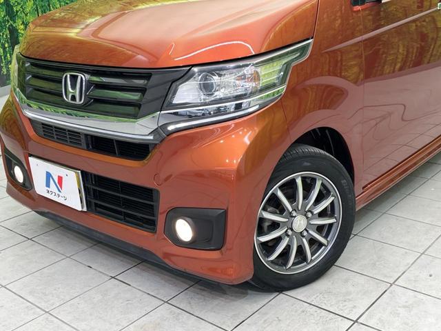 N-WGNカスタム G・ターボパッケージ 純正ナビ 禁煙車 バックカメラ 衝突被害軽減 ハーフレザーシート ETC ドラレコ スマートキー HIDヘッド クルコン 純正14インチアルミ オートライト オートエアコン(13枚目)