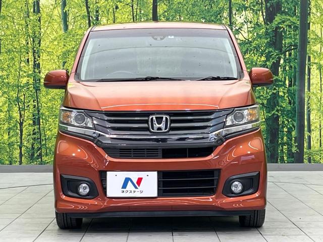 N-WGNカスタム G・ターボパッケージ 純正ナビ 禁煙車 バックカメラ 衝突被害軽減 ハーフレザーシート ETC ドラレコ スマートキー HIDヘッド クルコン 純正14インチアルミ オートライト オートエアコン(15枚目)