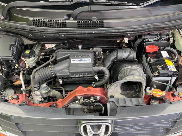 N-WGNカスタム G・ターボパッケージ 純正ナビ 禁煙車 バックカメラ 衝突被害軽減 ハーフレザーシート ETC ドラレコ スマートキー HIDヘッド クルコン 純正14インチアルミ オートライト オートエアコン(19枚目)