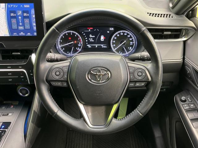 ハリアー Ｚ　レザーパッケージ　純正ナビ　全周囲カメラ　ＪＢＬサウンドシステム　衝突軽減装置　レーダークルーズ　禁煙車　パワーバックドア　本革シート　シートヒーター　シートエアコン　パワーシート　コーナーセンサー　レーンキープ（11枚目）