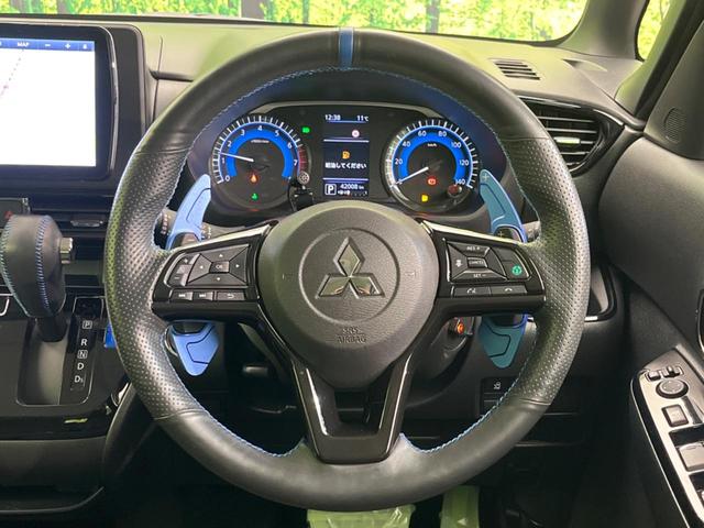 ｅＫクロススペース Ｔ　プレミアム　両側電動ドア　後席モニター　全周囲カメラ　衝突被害軽減システム　レーダークルーズ　禁煙車　ドラレコ　コーナーセンサー　スマートキー　ＬＥＤヘッド　純正１５インチアルミ　オートハイビーム　車線逸脱警報（11枚目）