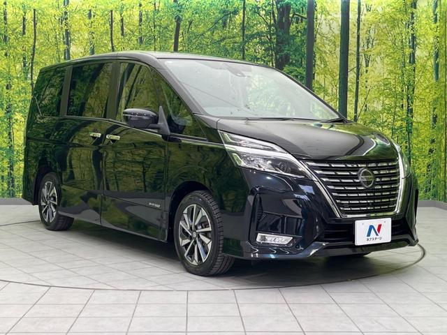 セレナ ハイウェイスターＶ　両側電動スライドドア　ＳＤナビ　後席モニター　全周囲カメラ　衝突軽減装置　禁煙車　ドラレコ　コーナーセンサー　レーンキープ　スマートキー　ＬＥＤヘッド　ＥＴＣ　クルーズコントロール　オートライト（17枚目）