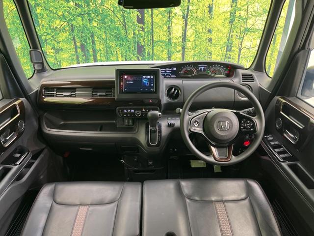 Ｎ－ＢＯＸカスタム Ｌ　両側電動ドア　バックカメラ　衝突被害軽減システム　禁煙車　ドラレコ　コーナーセンサー　スマートキー　ＬＥＤヘッド　純正１４インチアルミ　オートハイビーム　車線逸脱警報　オートライト　オートエアコン（2枚目）