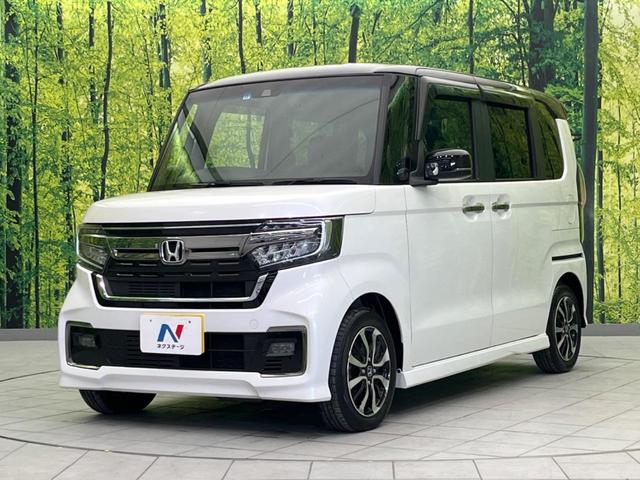 Ｎ－ＢＯＸカスタム Ｌ　両側電動ドア　バックカメラ　衝突被害軽減システム　禁煙車　ドラレコ　コーナーセンサー　スマートキー　ＬＥＤヘッド　純正１４インチアルミ　オートハイビーム　車線逸脱警報　オートライト　オートエアコン（16枚目）