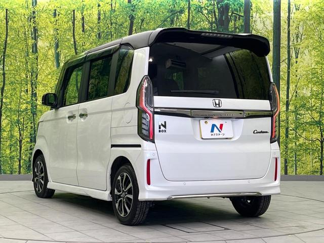 Ｎ－ＢＯＸカスタム Ｌ　両側電動ドア　バックカメラ　衝突被害軽減システム　禁煙車　ドラレコ　コーナーセンサー　スマートキー　ＬＥＤヘッド　純正１４インチアルミ　オートハイビーム　車線逸脱警報　オートライト　オートエアコン（26枚目）