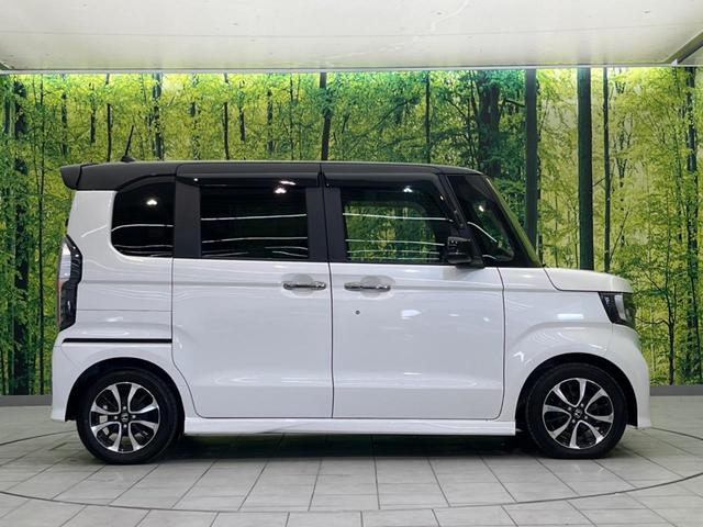 Ｎ－ＢＯＸカスタム Ｌ　両側電動ドア　バックカメラ　衝突被害軽減システム　禁煙車　ドラレコ　コーナーセンサー　スマートキー　ＬＥＤヘッド　純正１４インチアルミ　オートハイビーム　車線逸脱警報　オートライト　オートエアコン（35枚目）