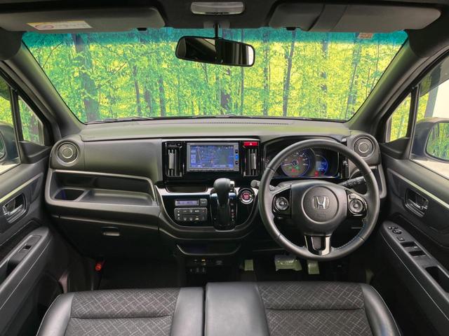 Ｎ－ＷＧＮカスタム Ｇ・Ｌパッケージ　衝突軽減装置　禁煙車　純正ナビ　バックカメラ　ＥＴＣ　Ｂｌｕｅｔｏｏｔｈ　フルセグ　スマートキー　ハーフレザーシート　ＨＩＤヘッドライト　ＨＩＤフロントフォグ　クルーズコントロール（2枚目）