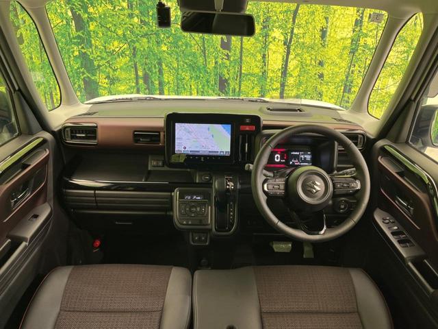 スペーシアカスタム ハイブリッドＸＳ　両側電動スライド　衝突軽減装置　メーカー９インチナビ　全周囲カメラ　禁煙車　ドライブレコーダー　Ｂｌｕｅｔｏｏｔｈ　フルセグ　シーケンシャルターンランプ　シートヒーター　ハンドルヒーター（2枚目）