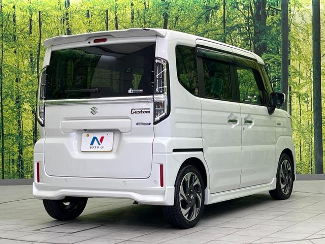 スペーシアカスタム ハイブリッドＸＳ　両側電動スライド　衝突軽減装置　メーカー９インチナビ　全周囲カメラ　禁煙車　ドライブレコーダー　Ｂｌｕｅｔｏｏｔｈ　フルセグ　シーケンシャルターンランプ　シートヒーター　ハンドルヒーター（17枚目）