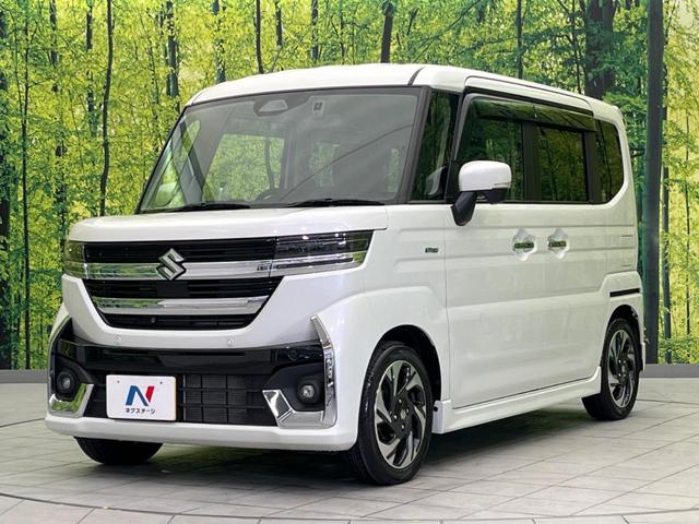 スペーシアカスタム ハイブリッドＸＳ　両側電動スライド　衝突軽減装置　メーカー９インチナビ　全周囲カメラ　禁煙車　ドライブレコーダー　Ｂｌｕｅｔｏｏｔｈ　フルセグ　シーケンシャルターンランプ　シートヒーター　ハンドルヒーター（25枚目）