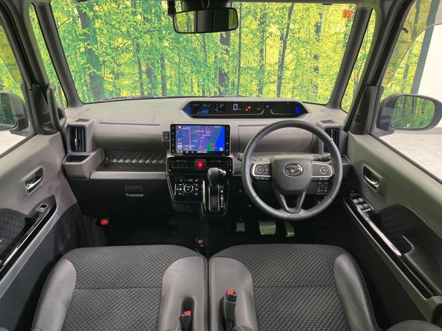 タント カスタムＲＳセレクション　ターボ　両側電動スライドドア　純正９インチＳＤナビ　全周囲カメラ　禁煙車　ＥＴＣ　Ｂｌｕｅｔｏｏｔｈ再生　フルセグ　ドライブレコーダー　　クリアランスソナー　ＬＥＤヘッドライト　クルーズコン（2枚目）