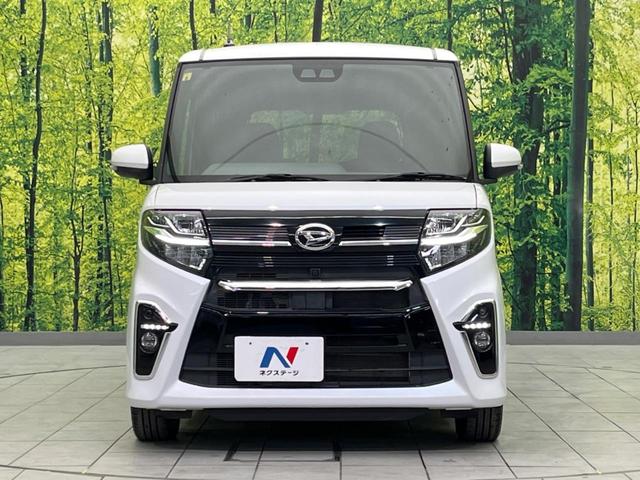 タント カスタムＲＳセレクション　ターボ　両側電動スライドドア　純正ＳＤナビ　バックカメラ　衝突警報装置　レーダークルーズコントロール　禁煙車　ハーフレザーシート　シートヒーター　コーナーセンサー　レーンキープ　スマ（14枚目）