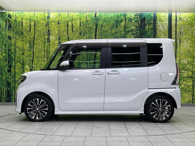 タント カスタムＲＳセレクション　ターボ　両側電動スライドドア　純正ＳＤナビ　バックカメラ　衝突警報装置　レーダークルーズコントロール　禁煙車　ハーフレザーシート　シートヒーター　コーナーセンサー　レーンキープ　スマ（27枚目）