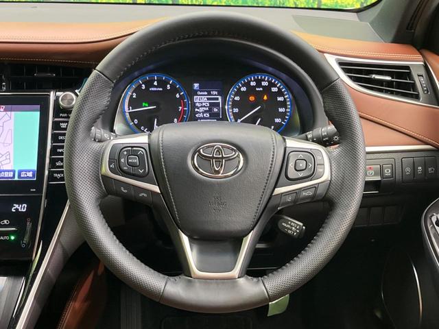 ハリアー エレガンス　衝突軽減装置　純正ＳＤナビ　バックカメラ　禁煙車　レーダークルーズ　ＥＴＣ　Ｂｌｕｅｔｏｏｔｈ再生　フルセグ　ドライブレコーダー　クルアランスソナー　ハーフレザーシート　ＬＥＤヘッドライト（11枚目）