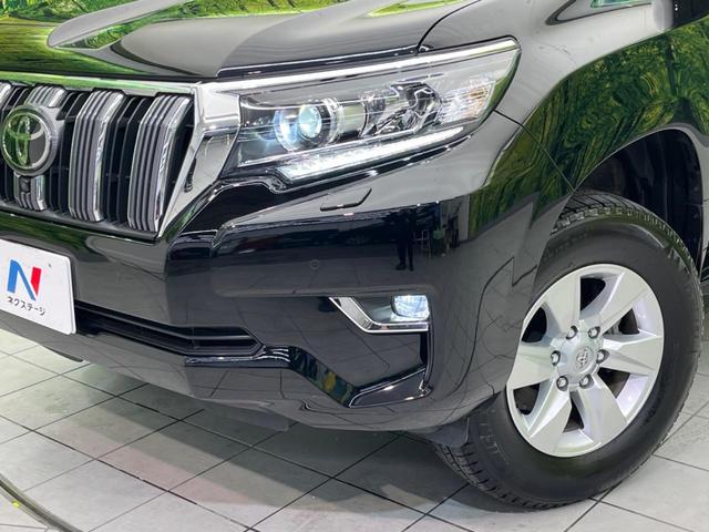 ランドクルーザープラド ＴＸ　Ｌパッケージ　４ＷＤ　純正９型ナビ　全周囲カメラ　衝突軽減装置　レーダークルーズ　禁煙車　本革シート　シートヒーター　パワーシート　ドラレコ　コーナーセンサー　レーンキープ　スマートキー　ＬＥＤヘッド（12枚目）