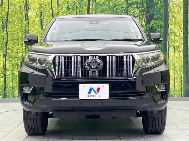 ランドクルーザープラド ＴＸ　Ｌパッケージ　４ＷＤ　純正９型ナビ　全周囲カメラ　衝突軽減装置　レーダークルーズ　禁煙車　本革シート　シートヒーター　パワーシート　ドラレコ　コーナーセンサー　レーンキープ　スマートキー　ＬＥＤヘッド（14枚目）