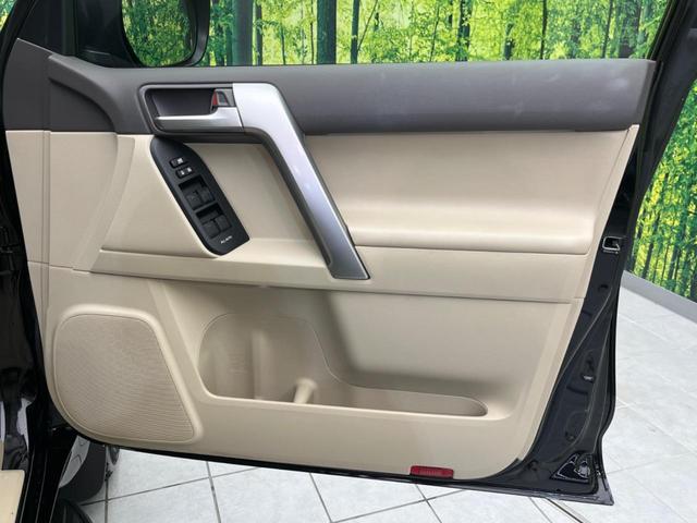 ランドクルーザープラド ＴＸ　Ｌパッケージ　４ＷＤ　純正９型ナビ　全周囲カメラ　衝突軽減装置　レーダークルーズ　禁煙車　本革シート　シートヒーター　パワーシート　ドラレコ　コーナーセンサー　レーンキープ　スマートキー　ＬＥＤヘッド（35枚目）