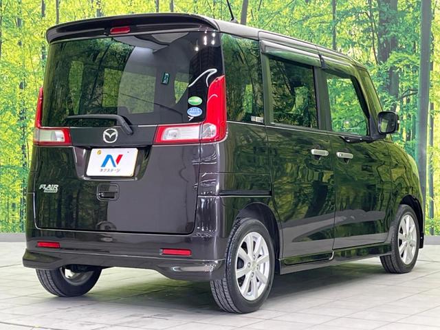 フレアワゴン ＸＳリミテッド　両側電動スライド　衝突軽減装置　純正ナビ　禁煙車　バックカメラ　ＥＴＣ　ドライブレコーダー　フルセグ　Ｂｌｕｅｔｏｏｔｈ　シートヒーター　オートライト　オートエアコン　スマートキー　電動格納ミラー（17枚目）