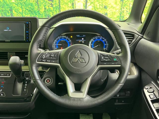 デリカミニ Ｔ　プレミアム　両側電動スライドドア　衝突軽減装置　レーダークルーズ　ＳＤナビ　全周囲カメラ　ＥＴＣ　Ｂｌｕｅｔｏｏｔｈ　ドラレコ　禁煙車　シートヒーター　ＬＥＤヘッド　ＬＥＤフォグ　ハーフレザーシート（11枚目）