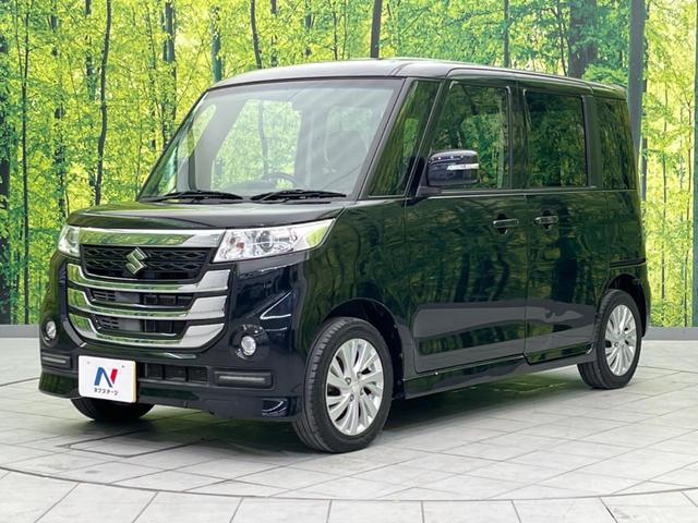 スペーシアカスタムＺ ベースグレード　電動スライドドア　７インチＳＤナビ　禁煙車　ＥＴＣ　ドラレコ　シートヒーター　ＨＩＤヘッド　スマートキー　アイドリングストップ　オートエアコン　純正１４インチアルミホイール　オートライト（25枚目）