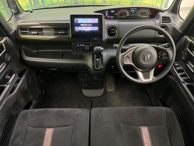 Ｎ－ＢＯＸカスタム Ｇ・Ｌホンダセンシング　両側電動スライドドア　ホンダセンシング　禁煙車　ＳＤナビ　アダプティブクルーズコントロール　バックカメラ　ＥＴＣ　Ｂｌｕｅｔｏｏｔｈ　フルセグ　スマートキー　シートヒーター　ＬＥＤヘッドライト（2枚目）