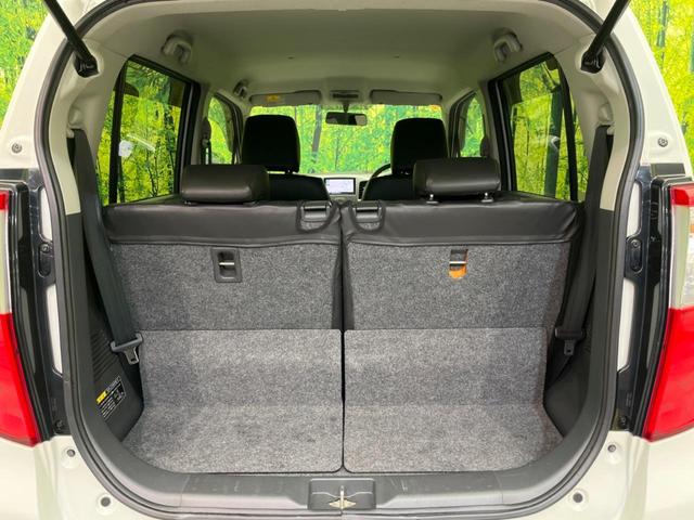 ワゴンＲ ＦＸリミテッド　禁煙車　ＨＤＤナビ　ＥＴＣ　Ｂｌｕｅｔｏｏｔｈ　フルセグ　スマートキー　オートエアコン　純正１４インチアルミホイール　ＣＤ再生　盗難防止装置　プライバシーガラス　アイドリングストップ　ベンチシート（9枚目）