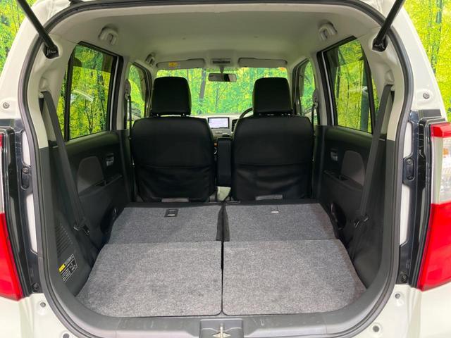 ワゴンＲ ＦＸリミテッド　禁煙車　ＨＤＤナビ　ＥＴＣ　Ｂｌｕｅｔｏｏｔｈ　フルセグ　スマートキー　オートエアコン　純正１４インチアルミホイール　ＣＤ再生　盗難防止装置　プライバシーガラス　アイドリングストップ　ベンチシート（10枚目）
