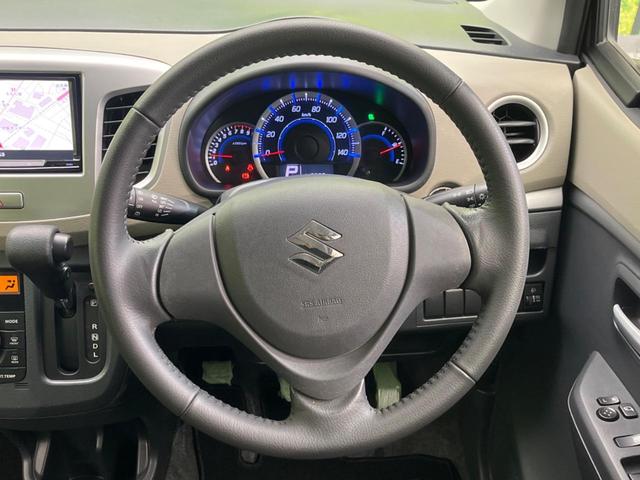 ワゴンＲ ＦＸリミテッド　禁煙車　ＨＤＤナビ　ＥＴＣ　Ｂｌｕｅｔｏｏｔｈ　フルセグ　スマートキー　オートエアコン　純正１４インチアルミホイール　ＣＤ再生　盗難防止装置　プライバシーガラス　アイドリングストップ　ベンチシート（11枚目）
