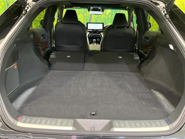 ハリアーハイブリッド Ｚ　ガラスルーフ　全周囲カメラ　ＪＢＬサウンド　衝突被害軽減システム　レーダークルーズ　禁煙車　電動リアゲート　ハーフレザーシート　パワーシート　ドラレコ　コーナーセンサー　スマートキー　ＬＥＤヘッド（34枚目）