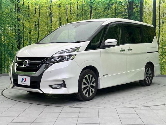 セレナ ハイウェイスター　ＶセレクションＩＩ　両側電動スライドドア　純正ＳＤナビ　フリップダウンモニター　全周囲カメラ　衝突警報装置　禁煙車　コーナーセンサー　レーンキープ　スマートキー　ＬＥＤヘッドライト　クルーズコントロール（26枚目）