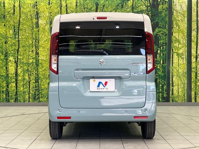スペーシア ハイブリッドＸ　登録済未使用車　両側電動スライドドア　衝突軽減装置　純正９インチナビ　全周囲カメラ　Ｂｌｕｅｔｏｏｔｈ　フルセグ　スマートキー　シートヒーター　ＬＥＤヘッドライト　レーンキープアシスト（15枚目）