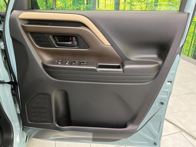 スペーシア ハイブリッドＸ　登録済未使用車　両側電動スライドドア　衝突軽減装置　純正９インチナビ　全周囲カメラ　Ｂｌｕｅｔｏｏｔｈ　フルセグ　スマートキー　シートヒーター　ＬＥＤヘッドライト　レーンキープアシスト（30枚目）