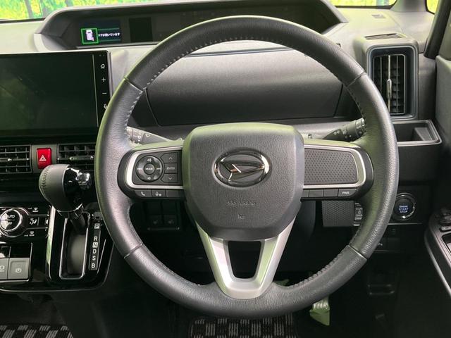 タント カスタムＲＳ　ターボ　両側電動スライドドア　衝突軽減装置　禁煙車　ディスプレイオーディオ　バックカメラ　ＥＴＣ　Ｂｌｕｅｔｏｏｔｈ　フルセグ　スマートキー　ハーフレザーシート　シートヒーター　ＬＥＤヘッドライト（11枚目）