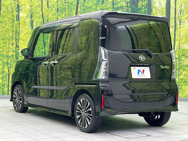 タント カスタムＲＳ　ターボ　両側電動スライドドア　衝突軽減装置　禁煙車　ディスプレイオーディオ　バックカメラ　ＥＴＣ　Ｂｌｕｅｔｏｏｔｈ　フルセグ　スマートキー　ハーフレザーシート　シートヒーター　ＬＥＤヘッドライト（28枚目）