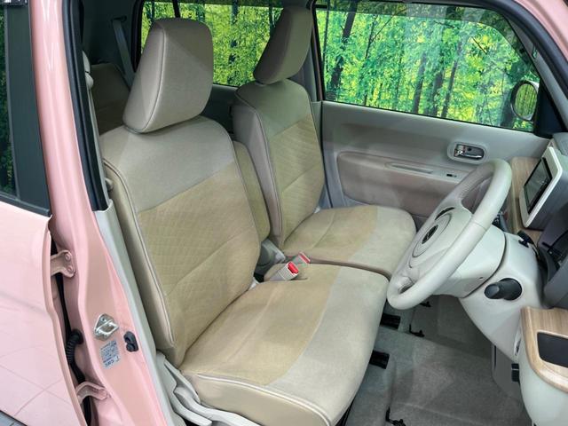 アルトラパン Ｘ　純正ＳＤナビ　衝突被害軽減　禁煙車　コーナーセンサー　スマートキー　ＨＩＤヘッド　純正１４インチアルミ　車線逸脱警報　オートライト　オートエアコン　Ｂｌｕｅｔｏｏｔｈ　ＣＤ　ＤＶＤ再生（9枚目）