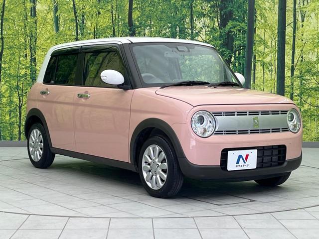 アルトラパン Ｘ　純正ＳＤナビ　衝突被害軽減　禁煙車　コーナーセンサー　スマートキー　ＨＩＤヘッド　純正１４インチアルミ　車線逸脱警報　オートライト　オートエアコン　Ｂｌｕｅｔｏｏｔｈ　ＣＤ　ＤＶＤ再生（17枚目）