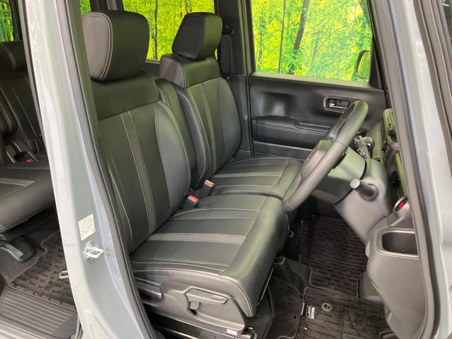 Ｎ－ＢＯＸカスタム コーディネートスタイル　両側電動ドア　純正８型ナビ　衝突被害軽減システム　レーダークルーズ　バックカメラ　禁煙車　合皮レザーシート　ドラレコ　スマートキー　ＬＥＤヘッド　ビルトインＥＴＣ　純正１４インチアルミ（8枚目）