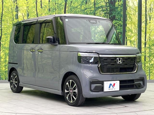 Ｎ－ＢＯＸカスタム コーディネートスタイル　両側電動ドア　純正８型ナビ　衝突被害軽減システム　レーダークルーズ　バックカメラ　禁煙車　合皮レザーシート　ドラレコ　スマートキー　ＬＥＤヘッド　ビルトインＥＴＣ　純正１４インチアルミ（14枚目）